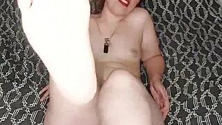 Dump all your milk on my feet joi now