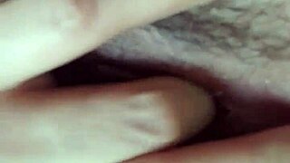 Boss, watch your masked Chinese milf saleswoman finger wet pussy in bra for promotion tonight