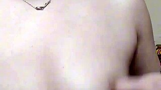 Boss, watch your masked Chinese milf saleswoman finger wet pussy in bra for promotion tonight