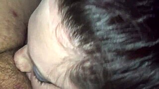 bbw's juicy hands tease throbbing cock to explosion