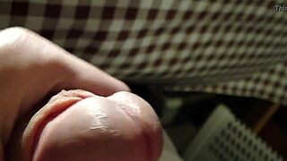 i love slowly massaging this sensitive small penis