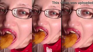 crunching these chips so loud makes me so horny asmr