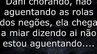 Black stud makes her scream on huge cock pounding!