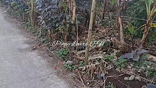 hey pinay teen wanna fuck right here by the road in public?