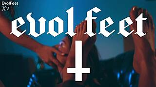 uhh no escape from my tickling mistress feet as she dominates my bound body with her sexy toes