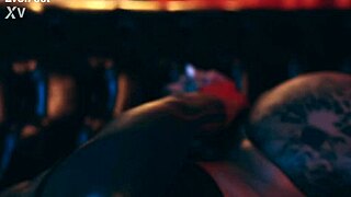 uhh no escape from my tickling mistress feet as she dominates my bound body with her sexy toes