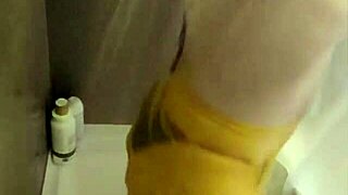 i put on my maid costume and flash my huge ass in homemade clips