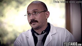 Pervert Doctor Forces Petite Asian Milf Patient Bent Over Doggystyle On Monster Interracial Cock In Hospital