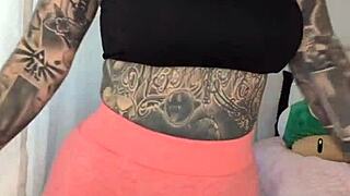 melody radford tries tight gym leggings in hot haul