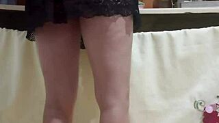 work employee teases hot ass making me crazy horny in kitchen