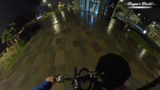 redhead bbw masseuse lady bends over bed for deep cock pounding