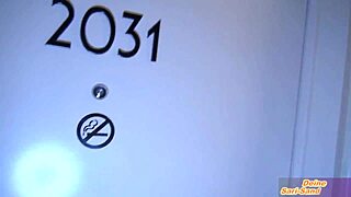 deutsche bikini milf with huge tattoo tits fucked hard by hotel housekeeping