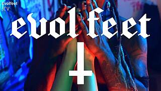 hey watch her choke slave on feet for total femdom worship