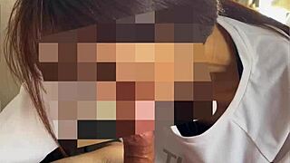 as japanese ex-model wife i deepthroat huge cock in morning car sex