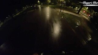 redhead bbw masseuse lady bends over bed for deep cock pounding