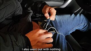 Bookstore Latina Girl Removes Condom For Raw Car Cowgirl Creampie