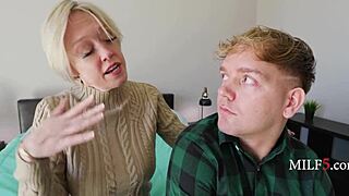 sharing bed with stepmom dee williams gone wrong 😈 big tits milf tempts me