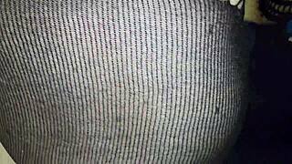 Amateur Latina's Tight Hairy Pussy Juiced in Homemade POV Fuck