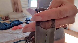 I came in panties then turned doggy wet ass