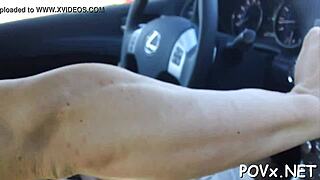 Sloppy Teen Blowjob Leads to Rough Pussy Pounding in POV