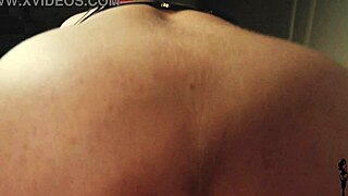 bbw latina redhead sucks cock then reverse cowgirls on bedroom bed