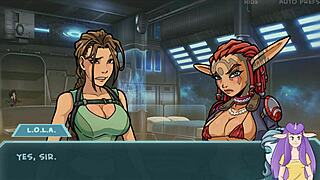 chanel 34 big tits threesome doggystyle strapon pounding