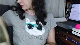 angel's secretly fingering herself waiting for you to burst in and join