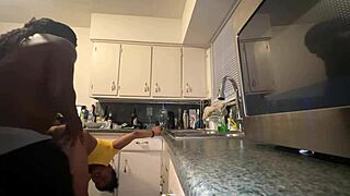Throat Goat Stepsister Ass Fucked by Homie BBC