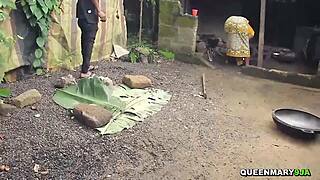 damn that tenant nails landlords wife bent over kitchen counter doggystyle