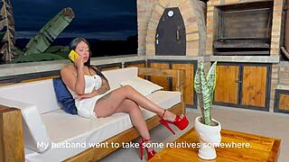 Can Latina Milf's Tight Pussy Take Chef's Huge BBC?