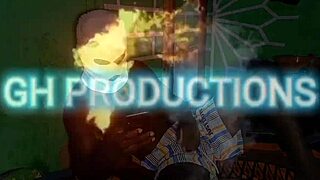 ghetto slut bends for young black guy's hardcore pounding