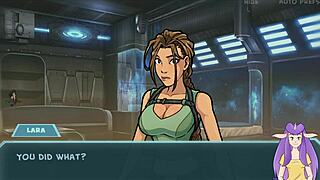 chanel 34 big tits threesome doggystyle strapon pounding