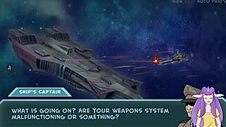 chanel 34 big tits threesome doggystyle strapon pounding