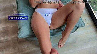 She talks to boyfriend while I fuck her mouth and pussy