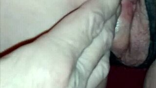 59yo tennessee slutwife pussy closeup dildo fucked bent on sawhorse