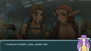 chanel 34 big tits threesome doggystyle strapon pounding