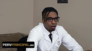 Wanna save me with my ebony stepmom's hot interracial threesome?