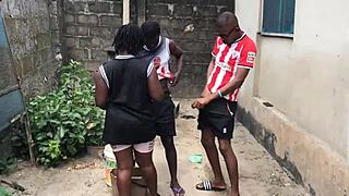 Two Brothers Pound Stepmother Beside the Well