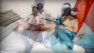 your indian muslim sister-in-law's chubby ass takes bareback anal cowgirl riding with dirty talk moaning and big cock creampie