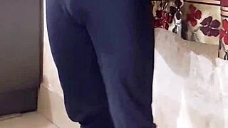 masculine guy turns into playful sissy femboy during the hunt