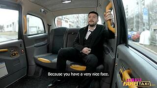 Big Tits Czech Taxi Driver Rides Cock After Blowjob, But Who's Driving Now?