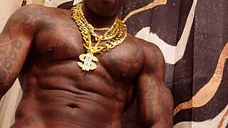 hallelujah, johnson worships that monster bbc with jerking off cumshot like the weeping prophet