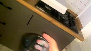 Damn stranger from bar drops pants and she jumps on that huge cock right away