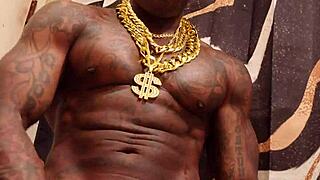 hallelujah, johnson worships that monster bbc with jerking off cumshot like the weeping prophet