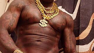 hallelujah, johnson worships that monster bbc with jerking off cumshot like the weeping prophet