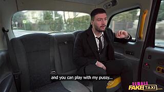 Big Tits Czech Taxi Driver Rides Cock After Blowjob, But Who's Driving Now?