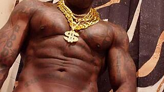 hallelujah, johnson worships that monster bbc with jerking off cumshot like the weeping prophet