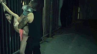 Hot DOMINATION by FEMALE MUSCLE in BONDAGE