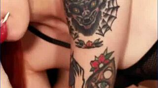 Naughty College Student Victoria Greene Chokes on Deepthroat Cum!