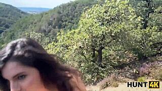 Pickup Turns Bike Ride Into Outdoor Deepthroat Pussy Ride Cuckold Style.